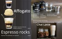 affogato,espressorocks, chai latte, dirty chai latte, munt thee, gember thee, earl grey,